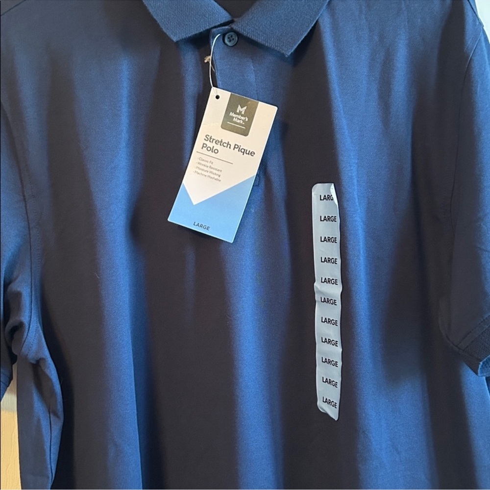 Stretch Pique Polo - Picture 3 of 3